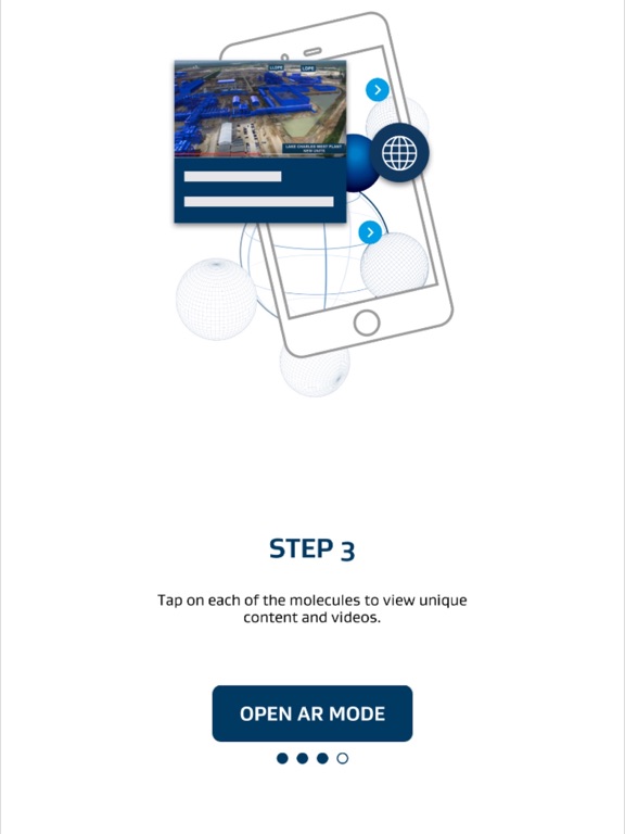 iPad Image of Sasol AR Experience