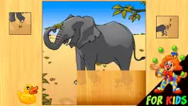 Game screenshot Wild Animals Puzzle – For Kids mod apk