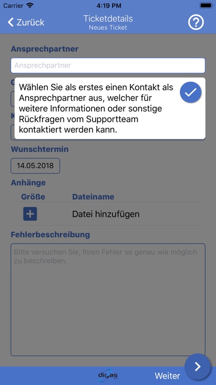 DIGAS Ticket screenshot-4