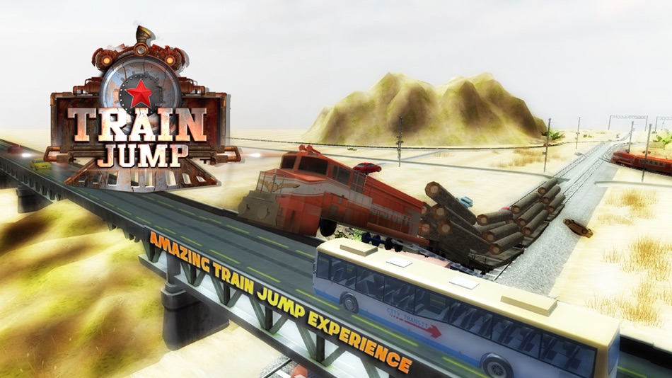 #2. Can a Train Jump? (iOS) 게시자: BigCode Games Pvt Ltd