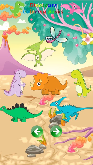 Dinosaurs Coloring Books screenshot 3