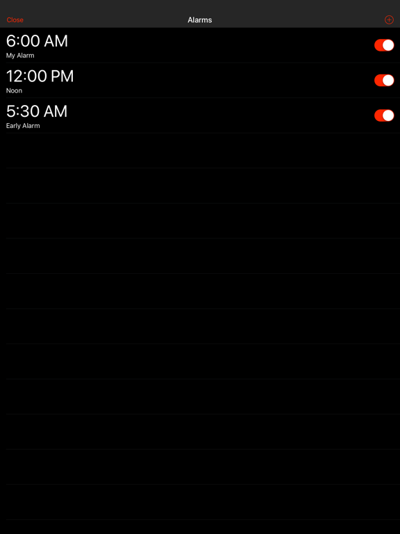 Screenshot #5 pour Minapps Alarm Clock