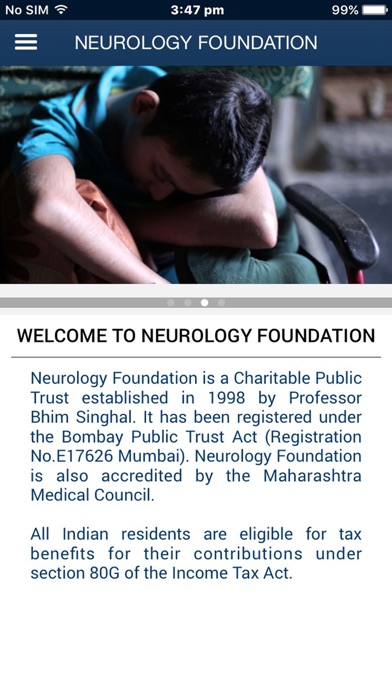 Neurology Foundation screenshot 2