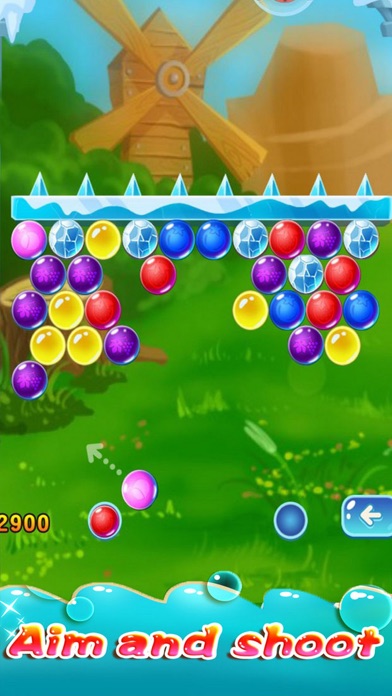 Frozen Land Bubble Shooter screenshot 2