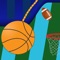 Rope Shot is a basketball game that uses rope and four kinds of balls