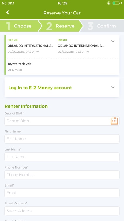 E-Z Car Rental screenshot-3