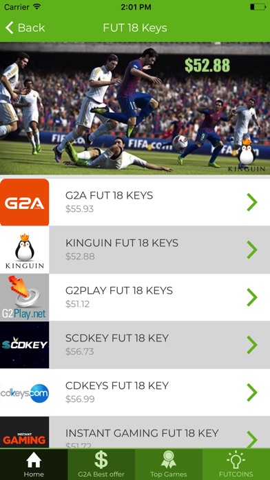 CD Keys and FUTCOINS screenshot 2