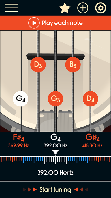 Screenshot #1 pour Master Banjo Tuner