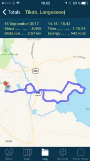 isteps gps pedometer pro iphone resimleri 4