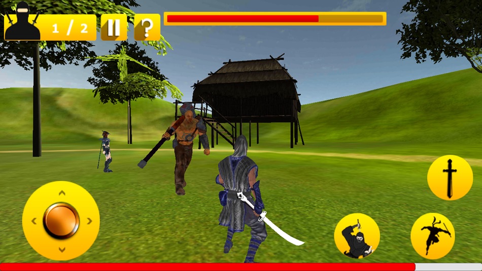 #2. Ninja Warrior Rescue (iOS) di: Sundas Ahmed