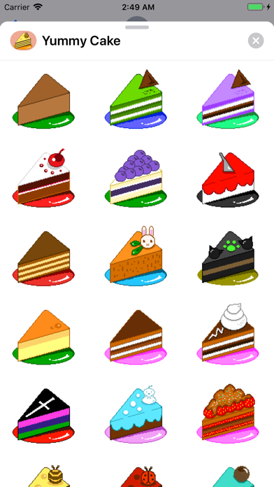 How to cancel & delete Pixel Cake Wonder Art Stickers from iphone & ipad 1