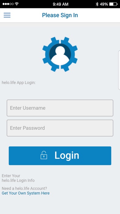 Helo.Life App and System screenshot 2