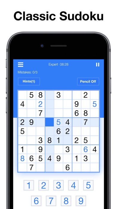 Screenshot #1 pour Sudoku Master∙