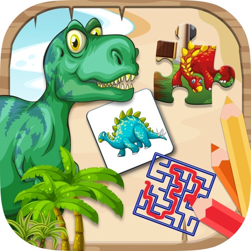Dino mini games to play iOS App