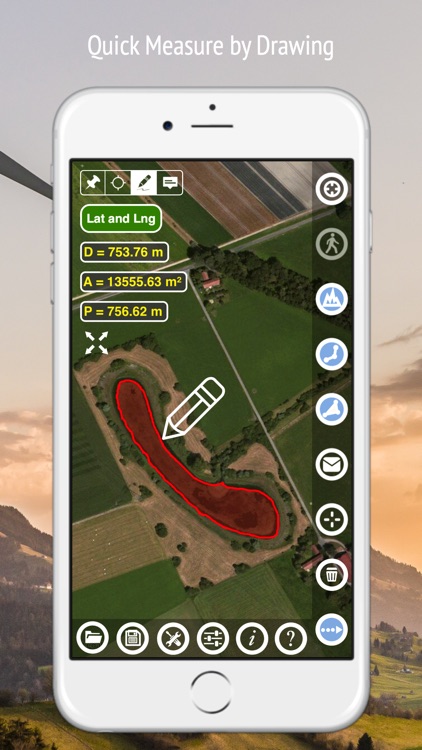 Planimeter - GPS area measure screenshot-6