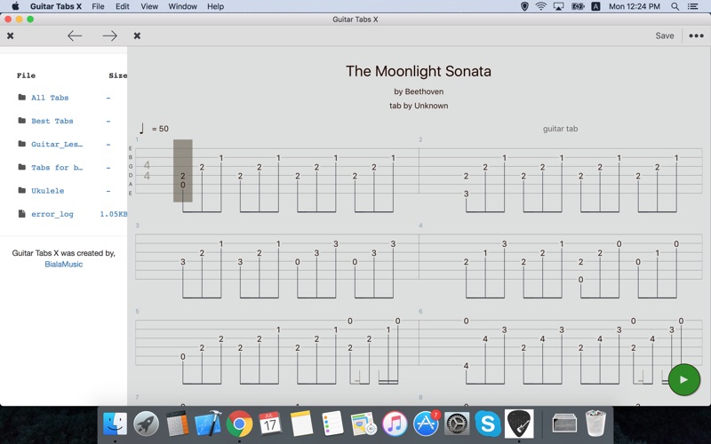 How to cancel & delete guitar tabs x 3