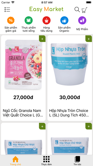 Screenshot #2 pour Easy Market - Đi chợ tại nhà