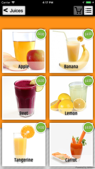 App screenshot