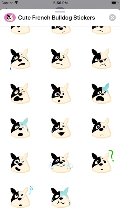 French Bulldog Emoji Stickers! screenshot-3