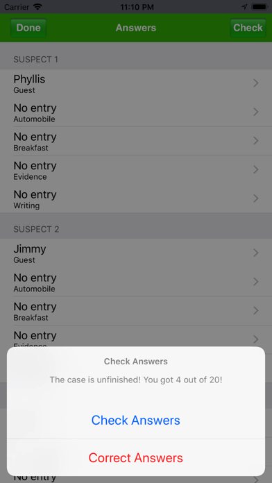 How to cancel & delete iDetective Logic Puzzles from iphone & ipad 4