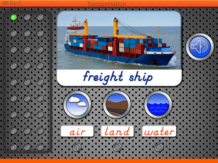 Forms of Transportation - Montessori Vocabulary screenshot-3