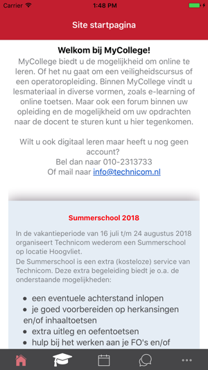 Technicom - MyCollege mobiel(圖2)-速報App
