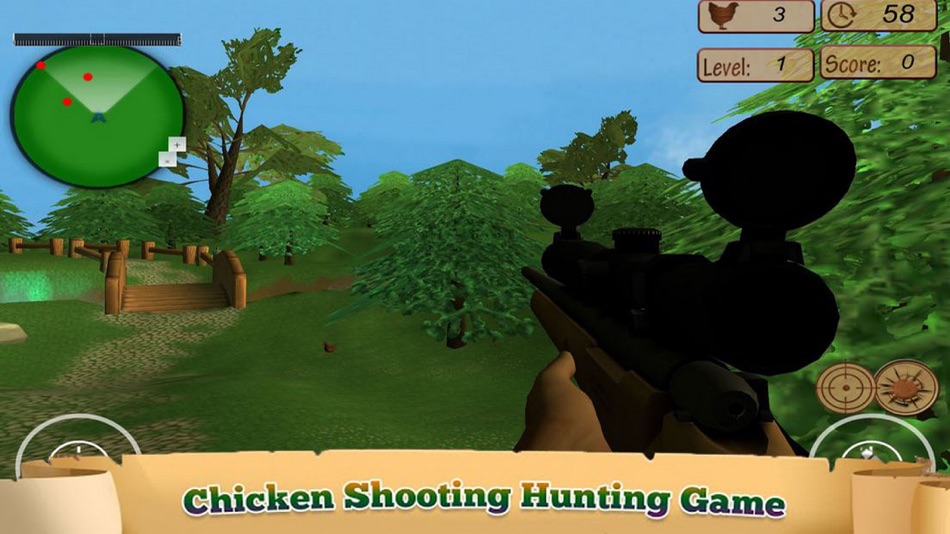 Sinper Chicken Shoot 3D - 1.0 - (iOS)