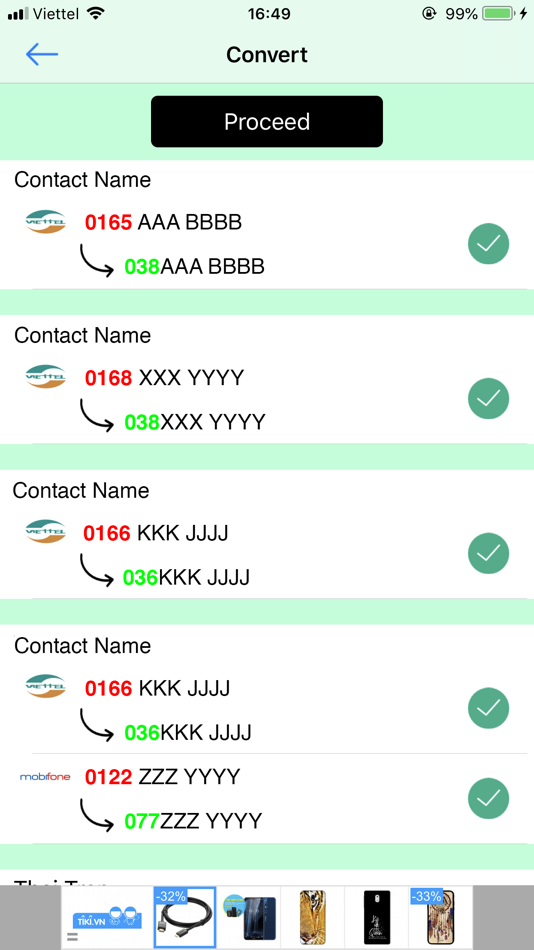 #3. Handy Contact Book (iOS) 由: Kinh Tran