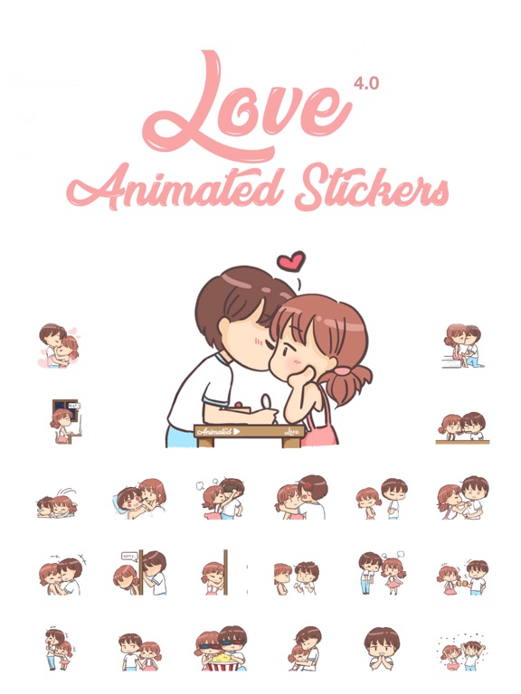 L0VE iPad screenshot 1 - Stickers app