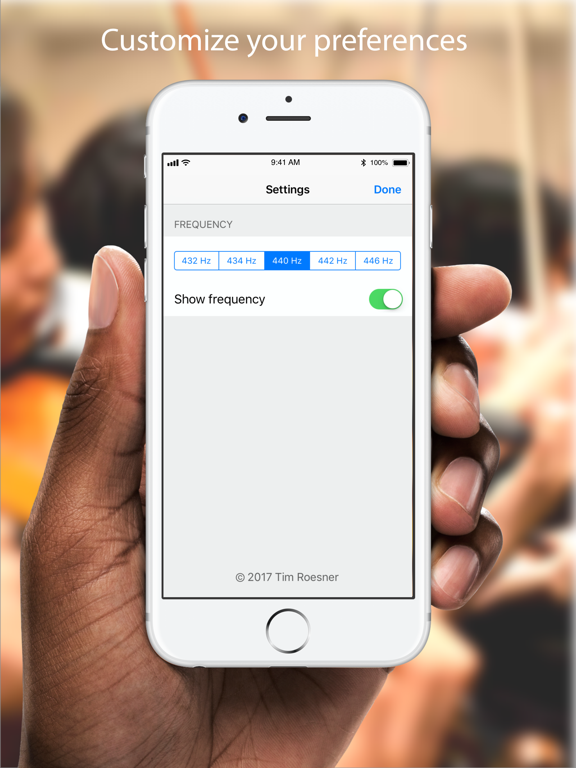 Screenshot #6 pour Tuner - Tune your instrument