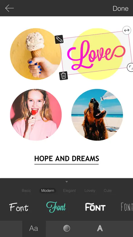 Mixoo - Collage de fotos, Grid