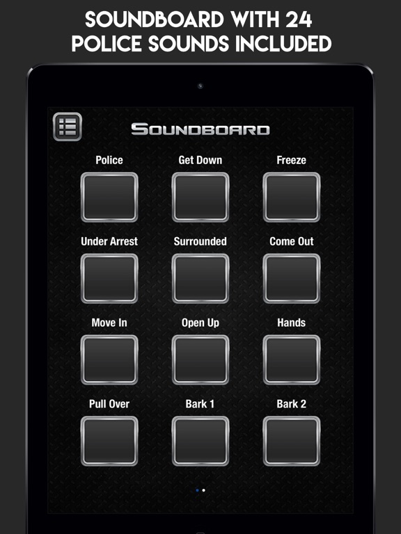 Police Siren - Lights & Sounds iPad screenshot 4 - Entertainment app