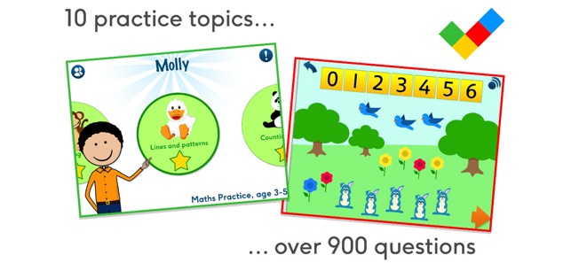 Maths Practice, age 3-5
