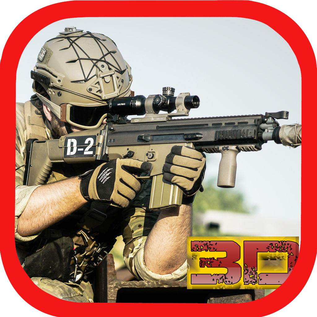 Snipers vs Gangstar 3D App Icon