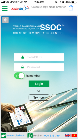 Go SolarBK Screenshot