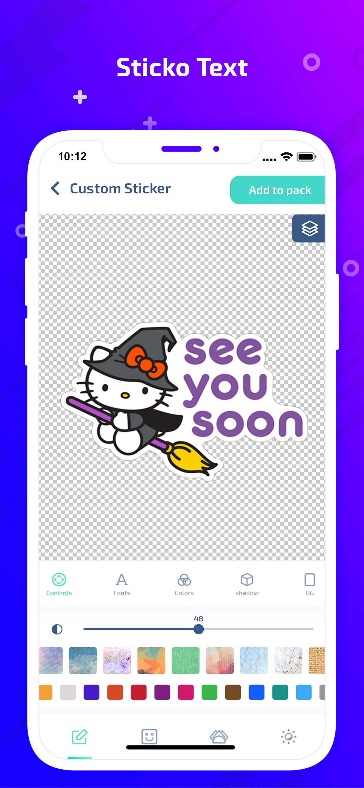 Sticko Text