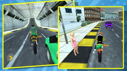 Real Bike Taxi Driver screenshot 1