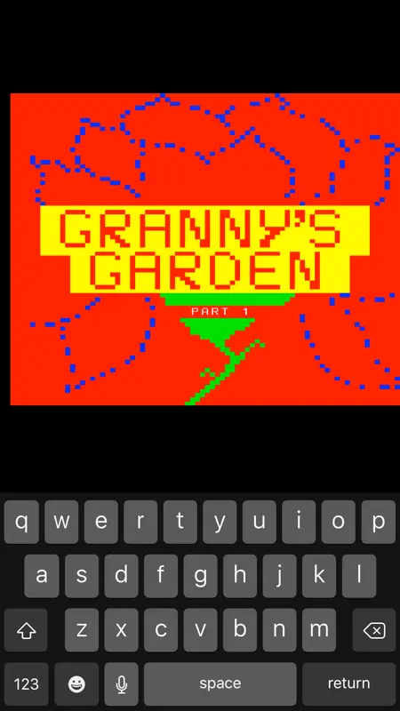 Retro Granny's Garden screenshot 1 of 2