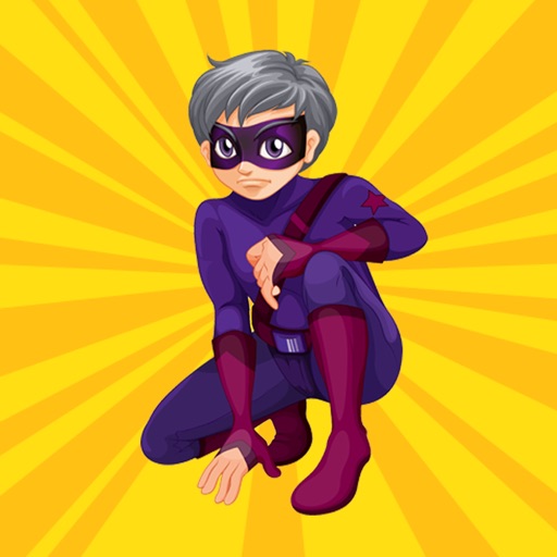 Comic Superhero Stickers Icon