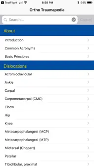 Ortho Traumapedia iphone resimleri 2