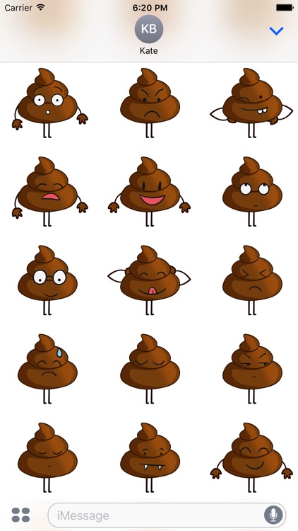 Poo! Stickers