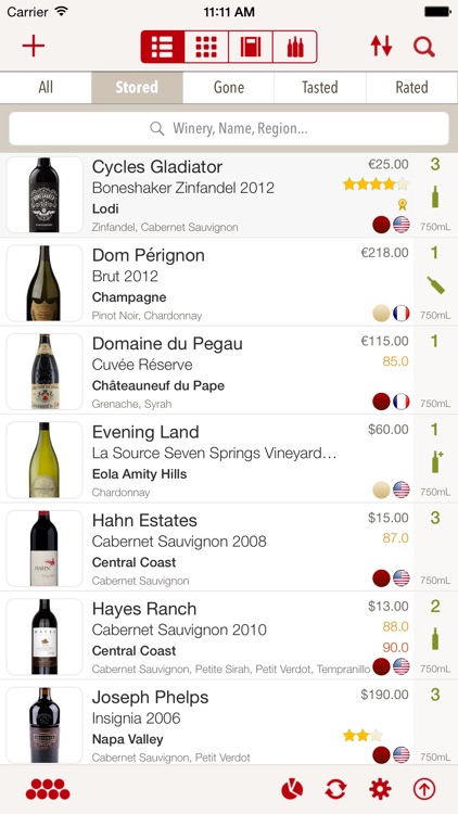 VinoCell - wine cellar manager screenshot-0