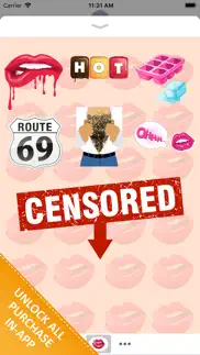 dirtymojis dirty emoji sticker iPhone Captures Décran 2