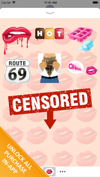 Screenshot #2 pour Dirtymojis Dirty Emoji Sticker