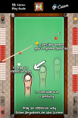 Game screenshot BB Carom Billiard apk