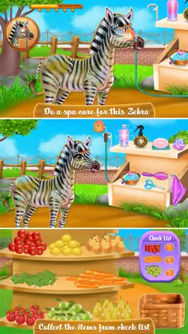 Game screenshot Zebra Caring apk