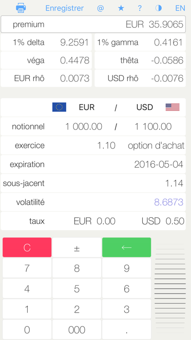 Screenshot #2 pour FX Option