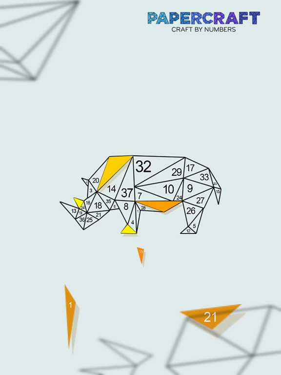 Craft By Number iPad screenshot 4 - Games app