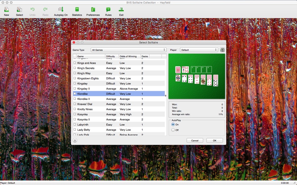 #2. BVS Solitaire Collection (macOS) 由: BVS Development Corporation