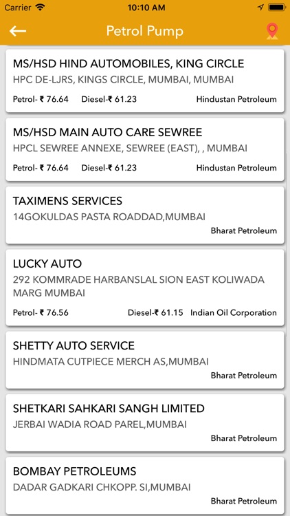 Daily Petrol Diesel Price